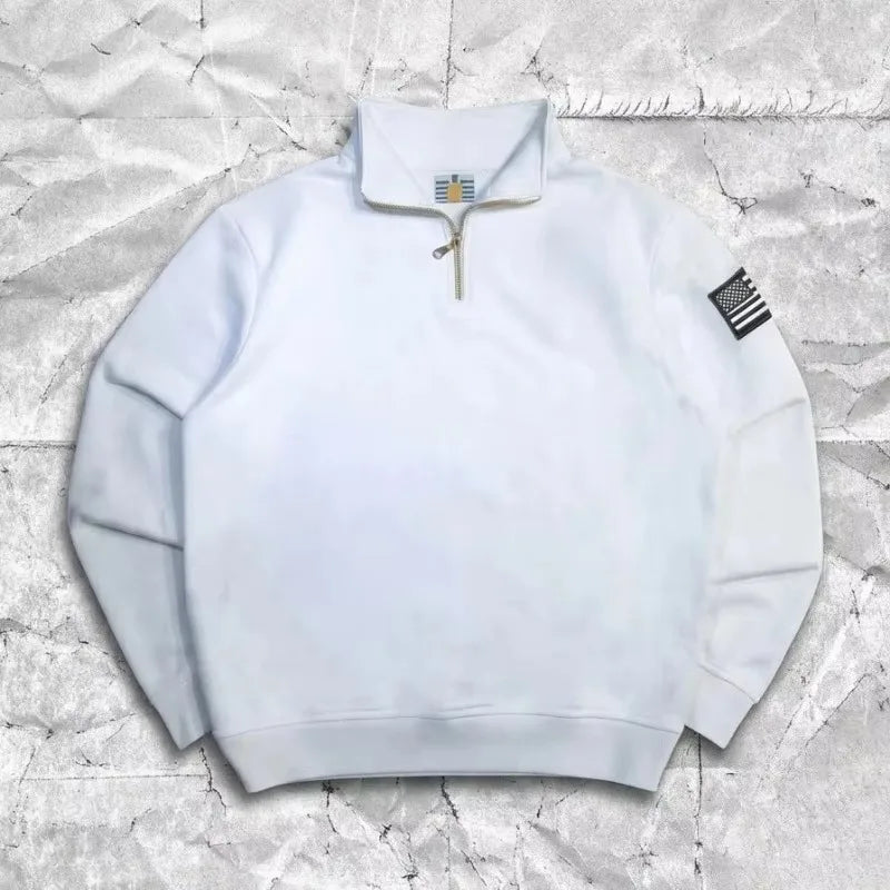 Y2K Retro Quarterzip